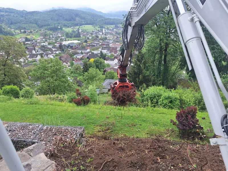 Aushub, Schmid Erdbewegungen, Hörbranz, Leiblachtal