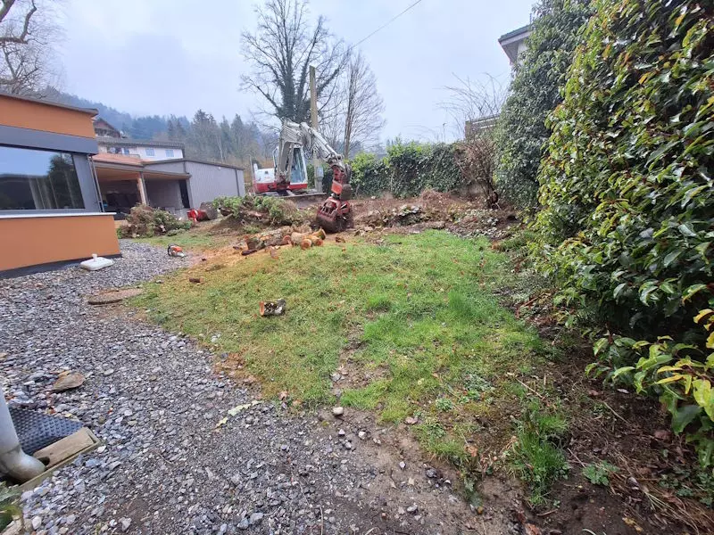 Bewehrte Erde, Stützmauer aus Erde, Schmid Erdbau, Hörbranz, Leiblachtal