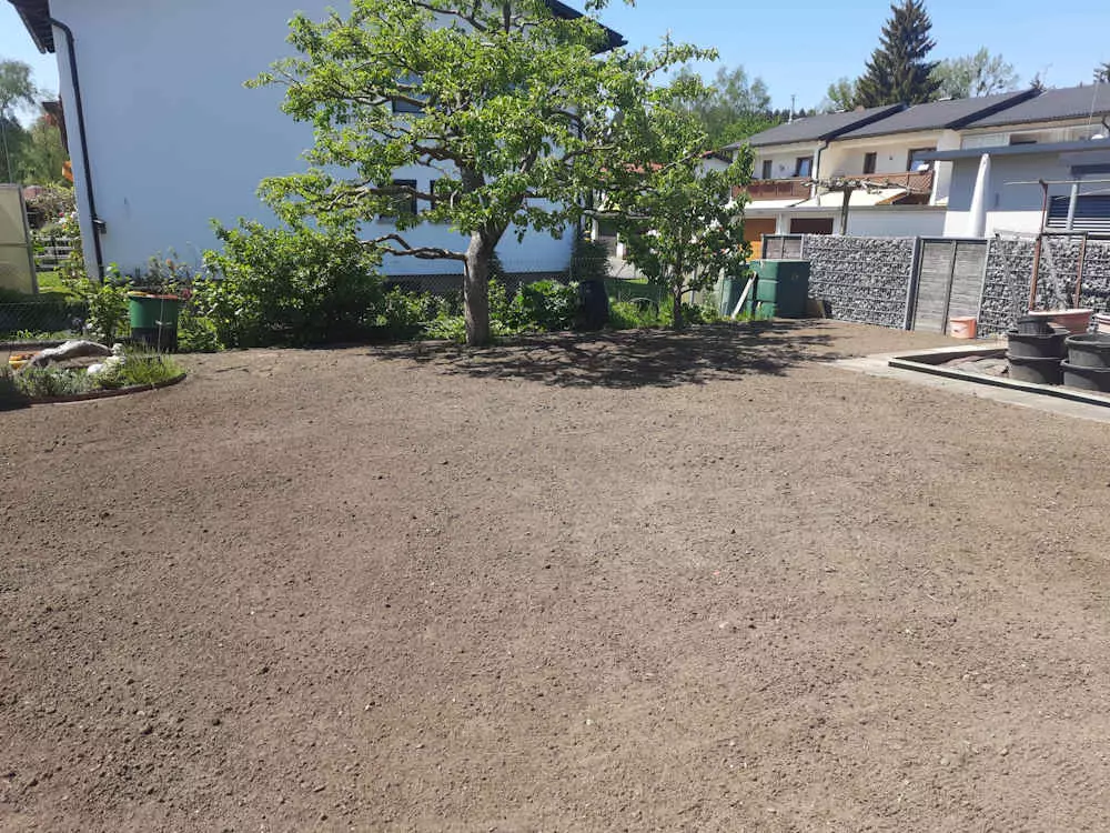 Humusierung und Aufbereitung von Humuserde, Erdbau Schmid Leiblachtal, Vorarlberg