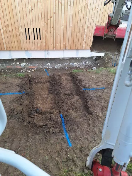 Kanal und Leitungsarbeiten, Drainagen, Schmid Erdbau, Hörbranz, Leiblachtal