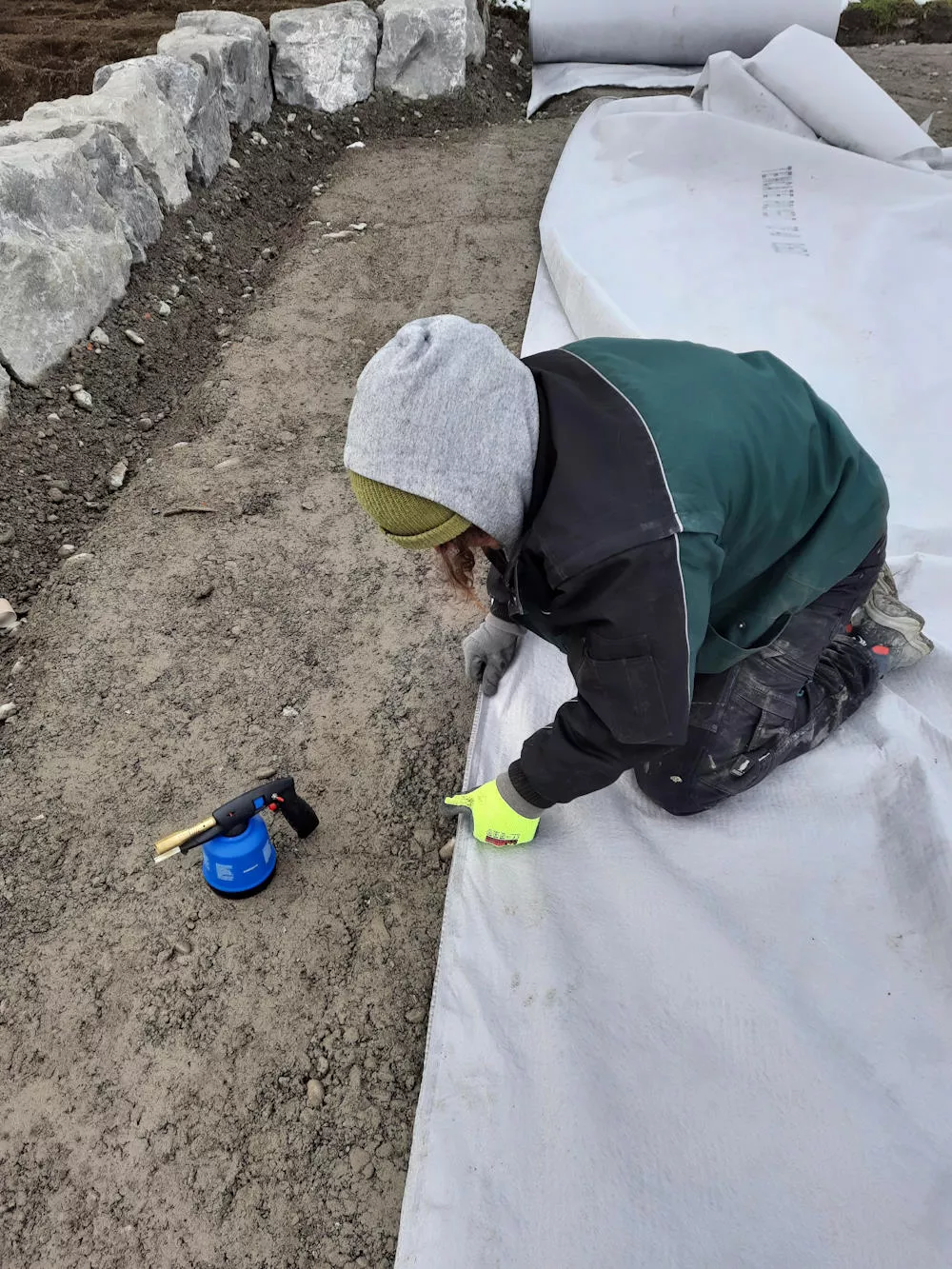 Aushubarbeiten, Aufschüttung, Erdbegungen im Leiblachtal, Schmid Erdbau